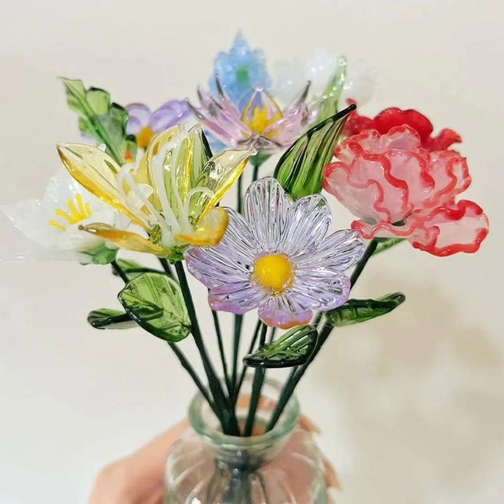 The Children's Birth Month Glass Bouquet - A Mother's Day Gift for Mom.