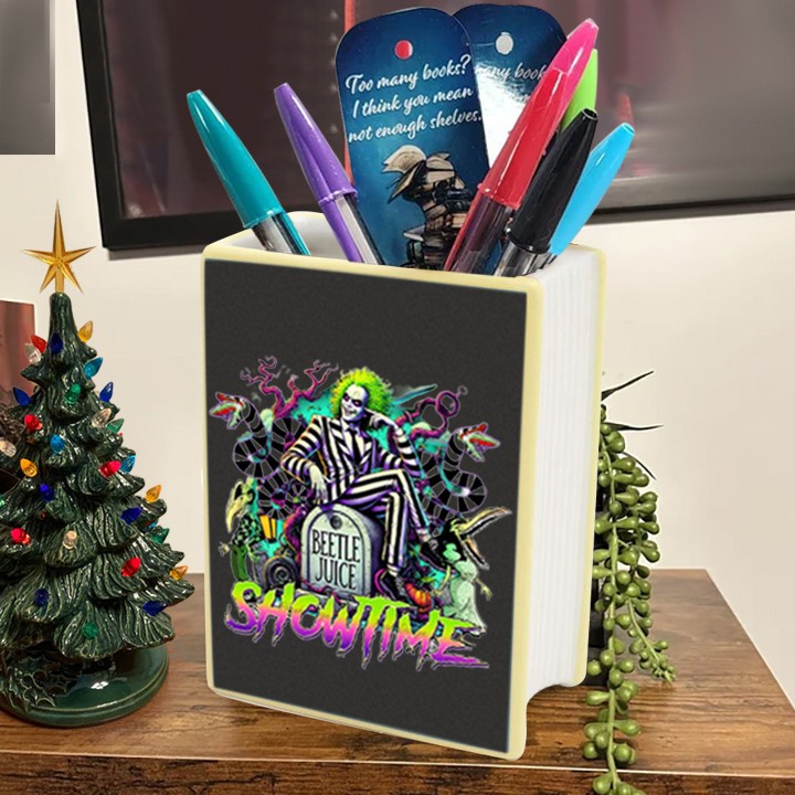 Elevate Your Home Decor with a Unique Vintage Movie Cover Book Shaped Planter or Vase!