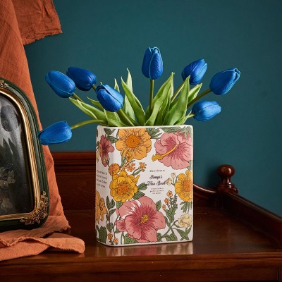 Book Shaped Planter or Vase, Ceramic Book,Gift For Mom.